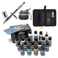 Open Box IWATA VAULT KUSTOM CS Gravity Feed Dual Action Airbrush Iwata