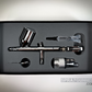 Open Box IWATA VAULT KUSTOM CS Gravity Feed Dual Action Airbrush Iwata