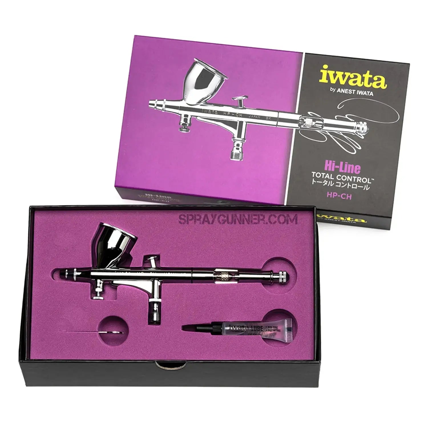 Iwata Hi-Line HP-CH Gravity Feed Dual Action Airbrush Iwata