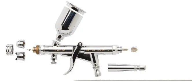 Iwata Hi-Line HP-TH Gravity Feed Dual Action Trigger Airbrush - SprayGunner