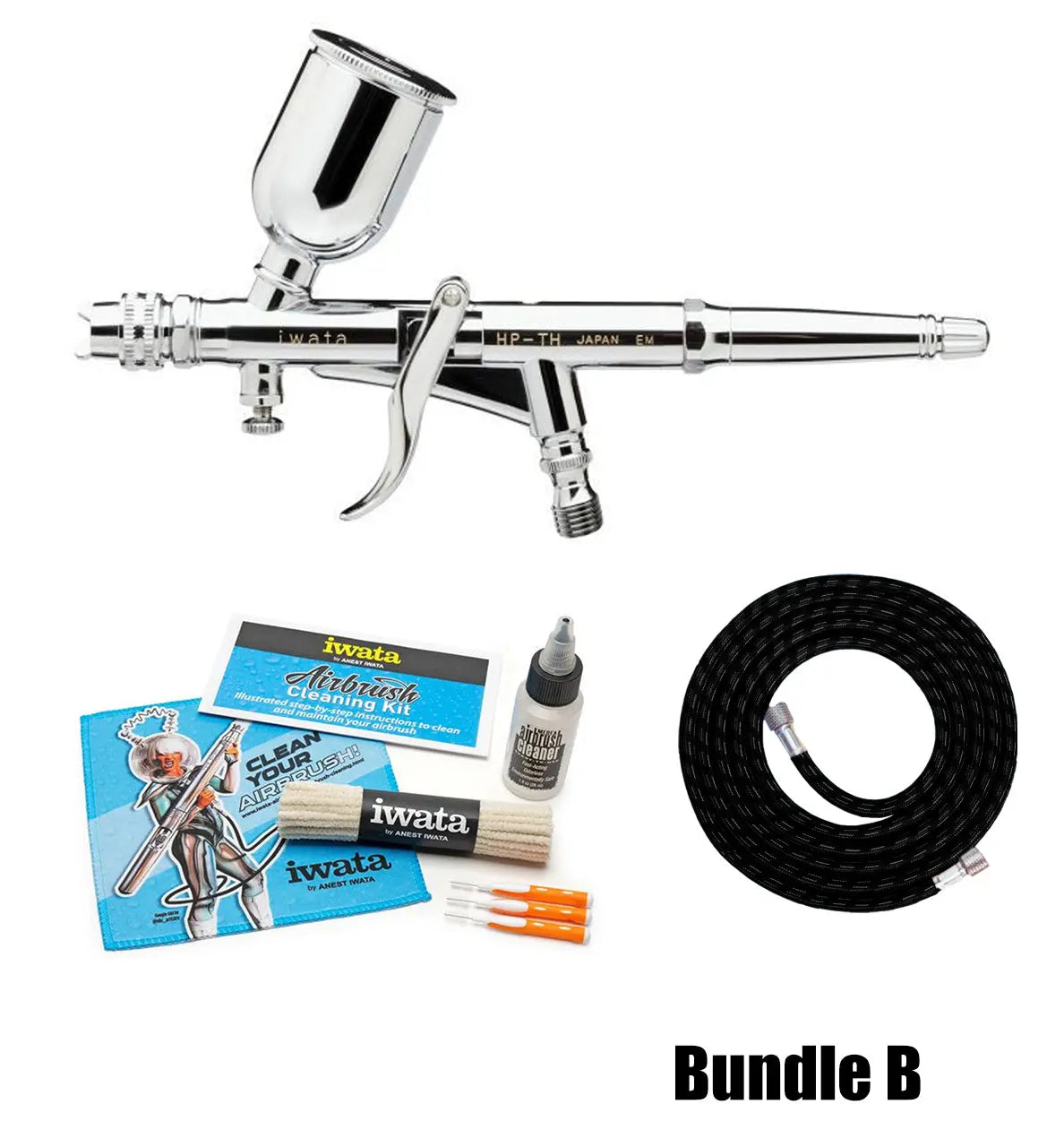 Iwata Hi-Line HP-TH Gravity Feed Dual Action Trigger Airbrush - Iwata Hi-Line HP-TH Gravity Feed Dual Action Trigger Airbrush -