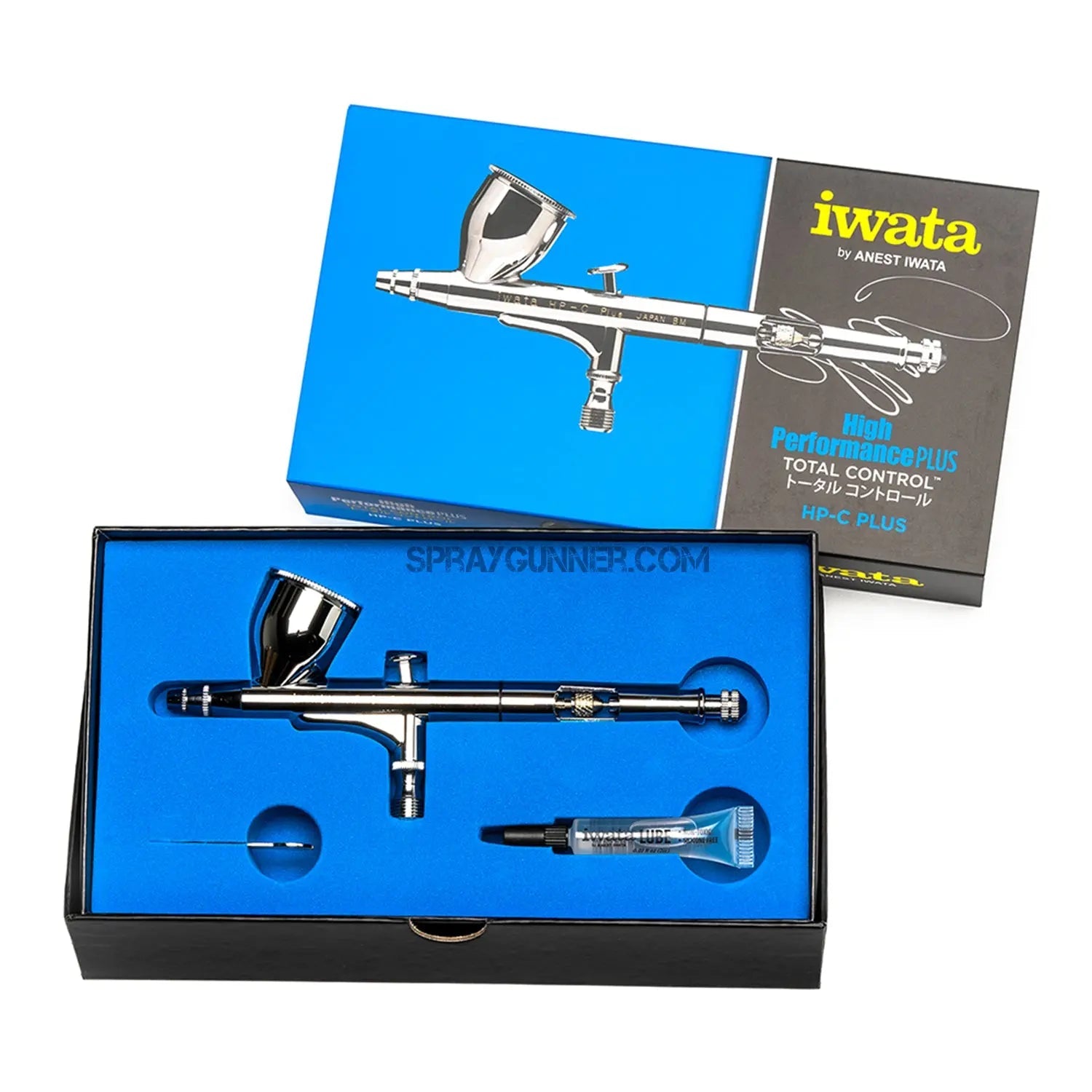 Iwata High Performance HP-C Plus Gravity Feed Dual Action Airbrush Iwata