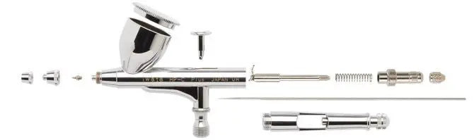 Iwata High Performance HP-C Plus Gravity Feed Dual Action Airbrush - SprayGunner