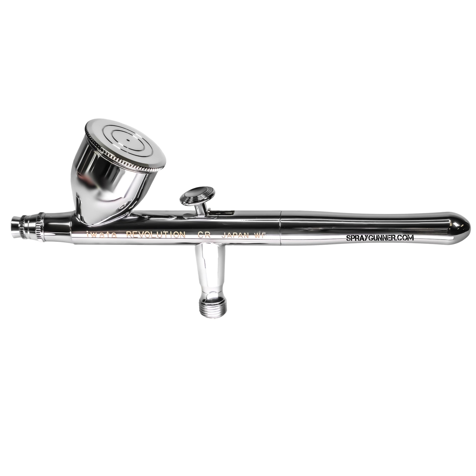 Iwata Revolution HP-CR Gravity Feed Dual Action Airbrush - SprayGunner