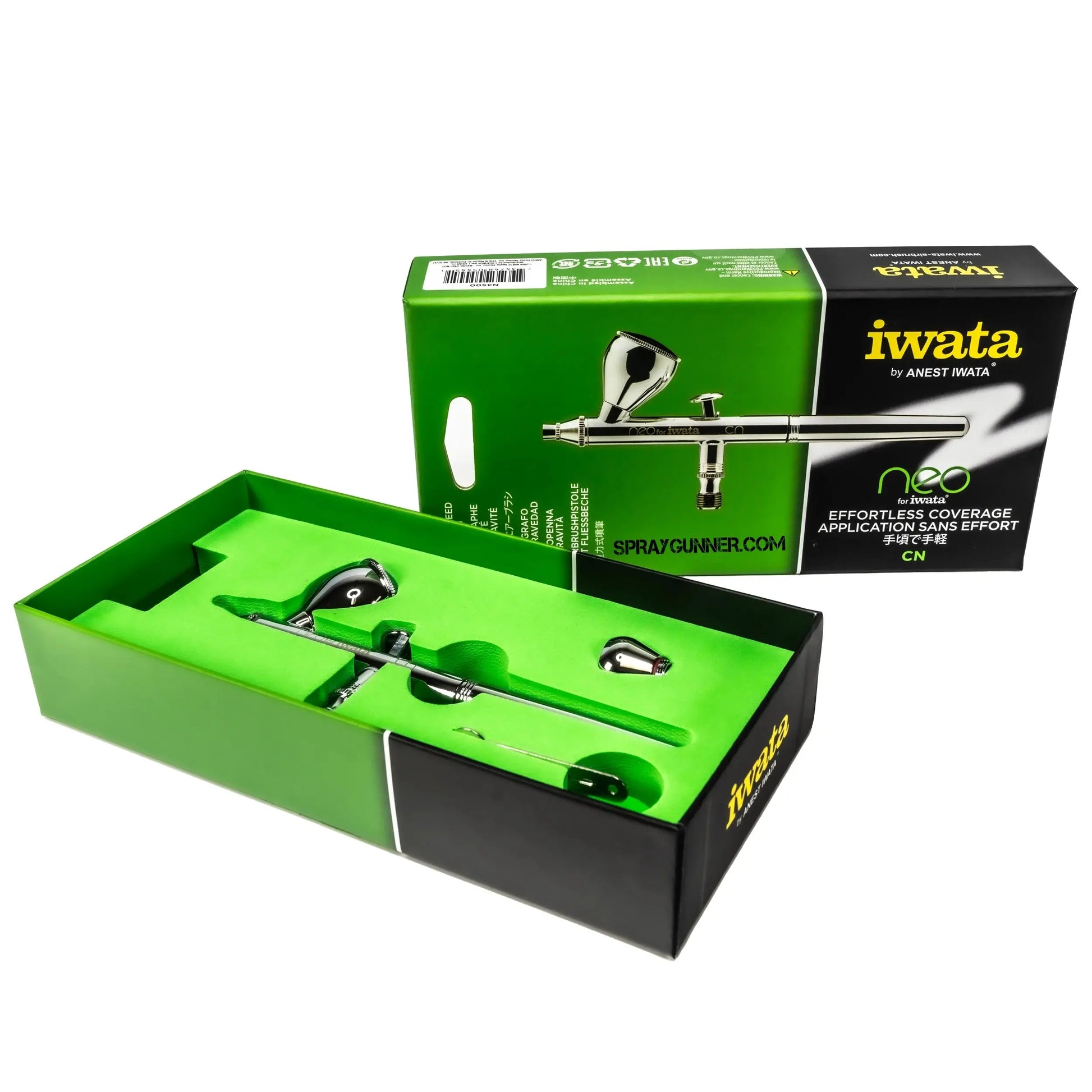 Open Box NEO for Iwata CN Gravity Feed Dual Action Airbrush Iwata