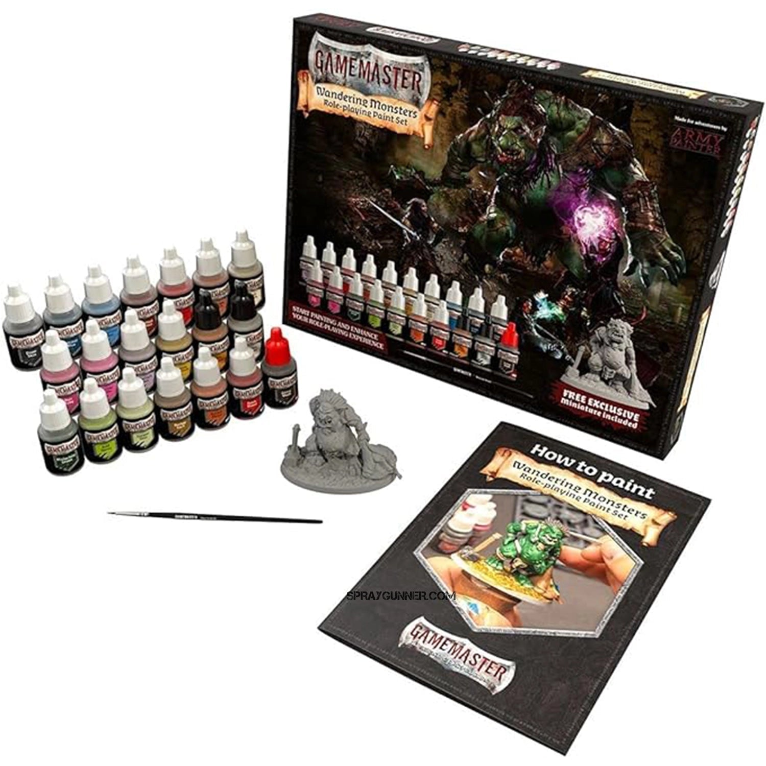 THE ARMY PAINTER: GameMaster Wandering Monsters Paint Set - SprayGunner
