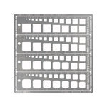 Open Box Tamiya Modeling Template (Square) Tamiya
