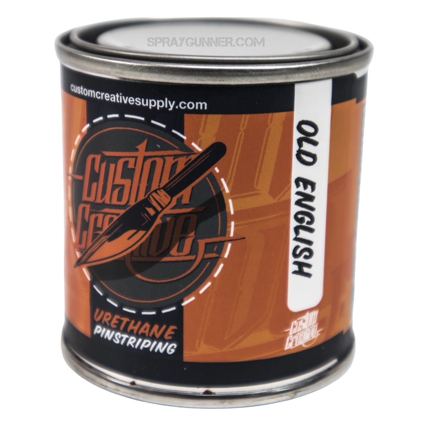 Old English White urethane pinstriping paint 125ml/4oz/4oz by Custom Creative