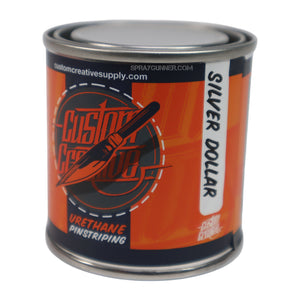Silver Dollar urethane pinstriping paint 125ml/4oz by Custom Creative