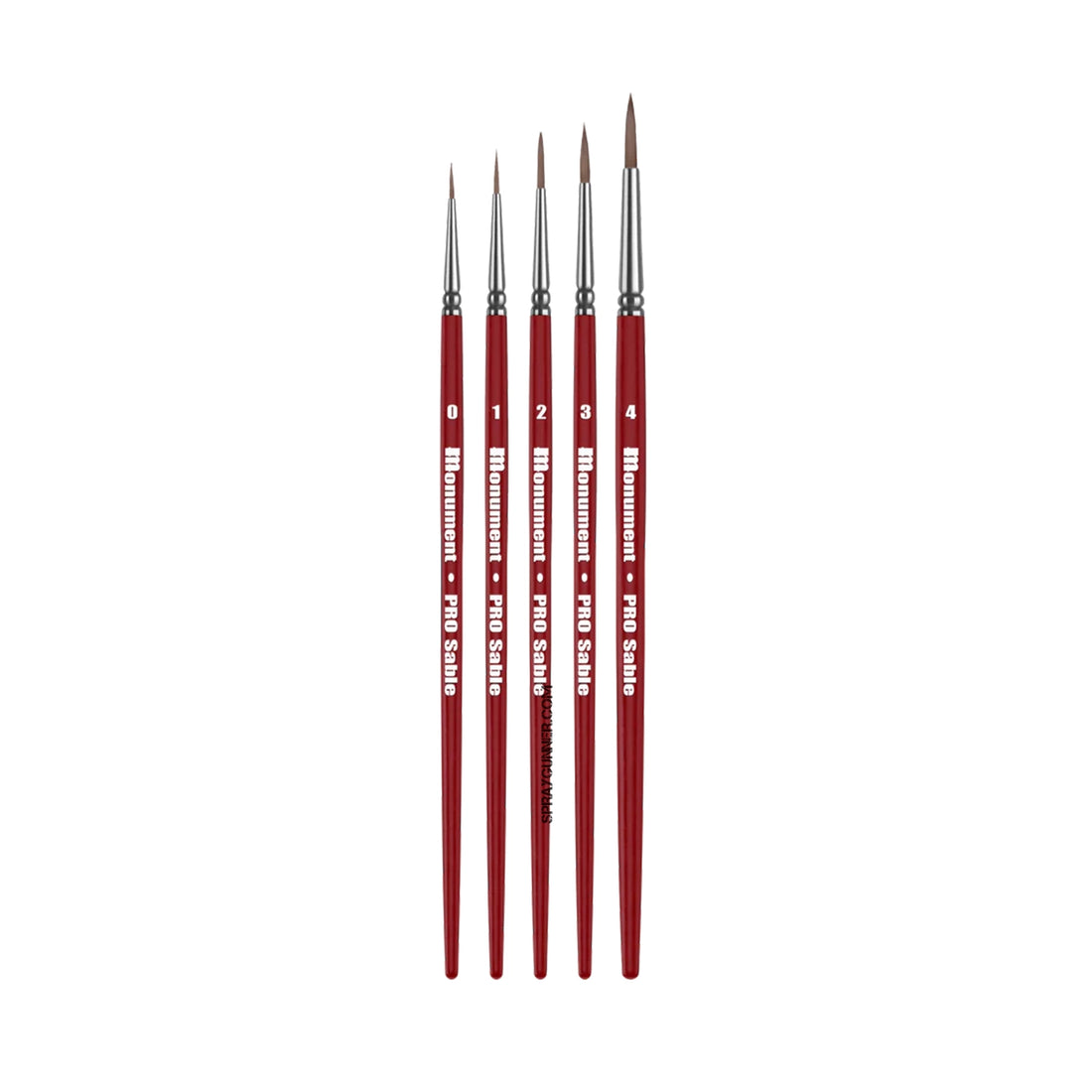 MONUMENT HOBBIES: Pro Sable Brush Set - SprayGunner