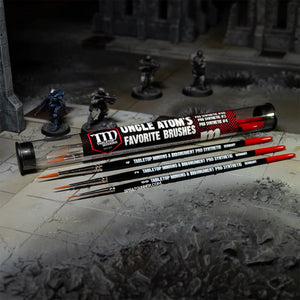 MONUMENT HOBBIES: Uncle Atom's Brush Set - SprayGunner