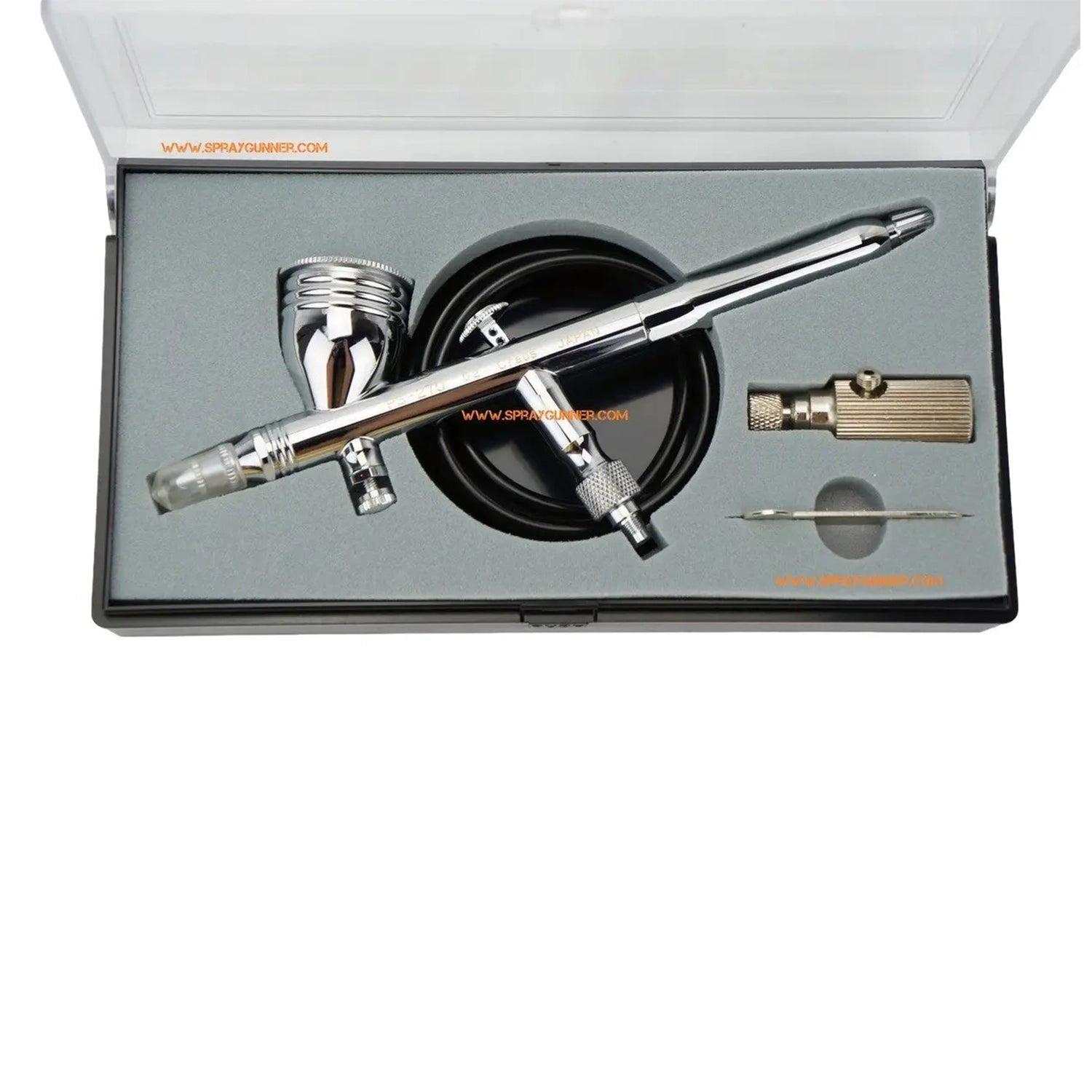 GSI Creos Mr. Airbrush Procon Boy PS-270 0.2mm Platinum - SprayGunner GSI Creos Mr. Airbrush Procon Boy PS-270 0.2mm Platinum - SprayGunner
