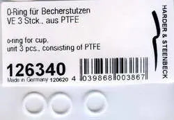 PTFE O-ring for airbrush cup Harder & Steenbeck