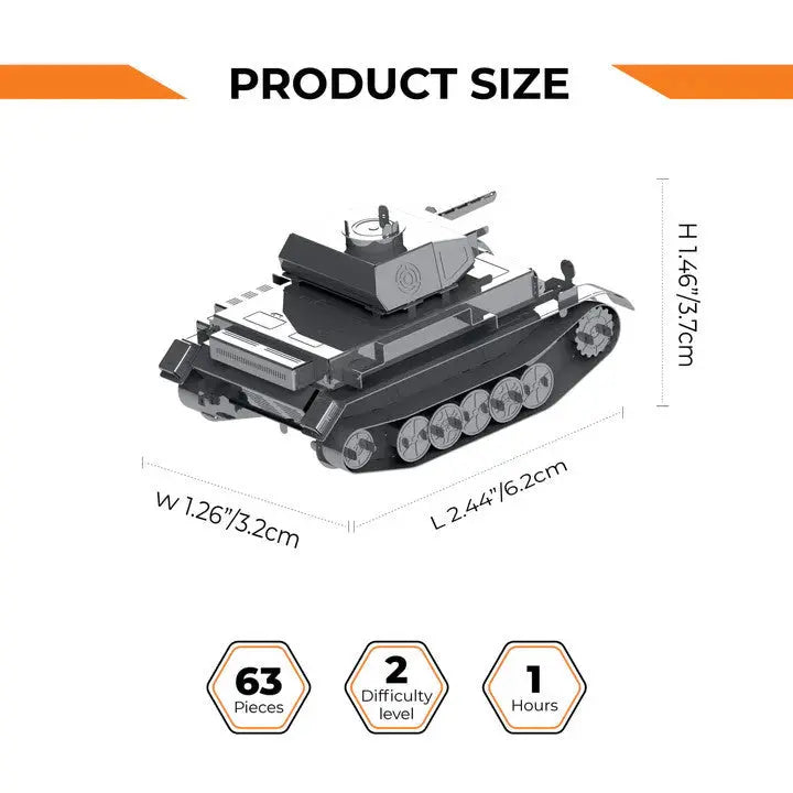 PZ.KPFW. II AUSF.G (World of Tanks) Metal Model - SprayGunner