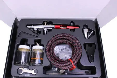 Paasche Airbrush VLS-202S Set with Metal Handle and All Three Heads Paasche