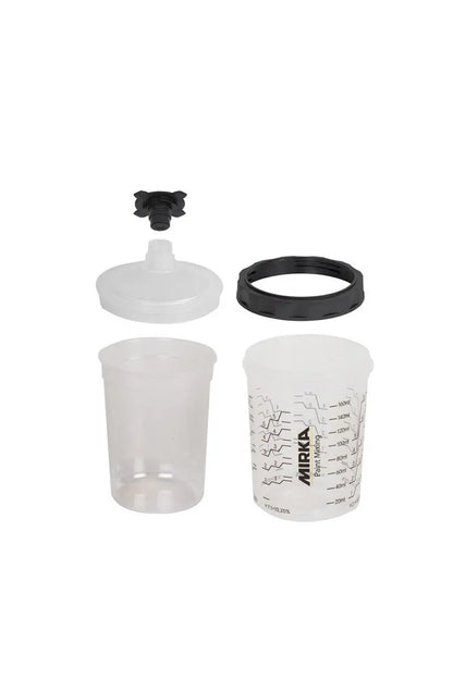 Open Box Mirka Paint Cup System, Filter Lid 125μm, 50/Pack 400 ML - SprayGunner