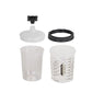 Open Box Mirka Paint Cup System, Filter Lid 125μm, 50/Pack 400 ML Mirka