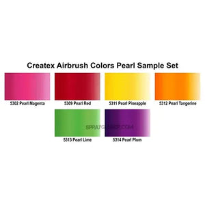 Pearl Sampler Createx Airbrush Colors Set Createx