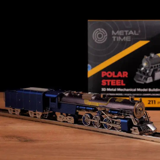 Polar Steel Magic Express Color Version Metal Model - SprayGunner