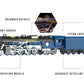 Polar Steel Magic Express Color Version Metal Model - SprayGunner