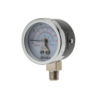 Pressure gauge for old model IS800, 850 Iwata