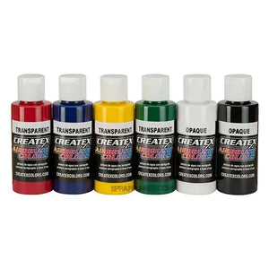 Primary Createx Airbrush Colors Set Createx