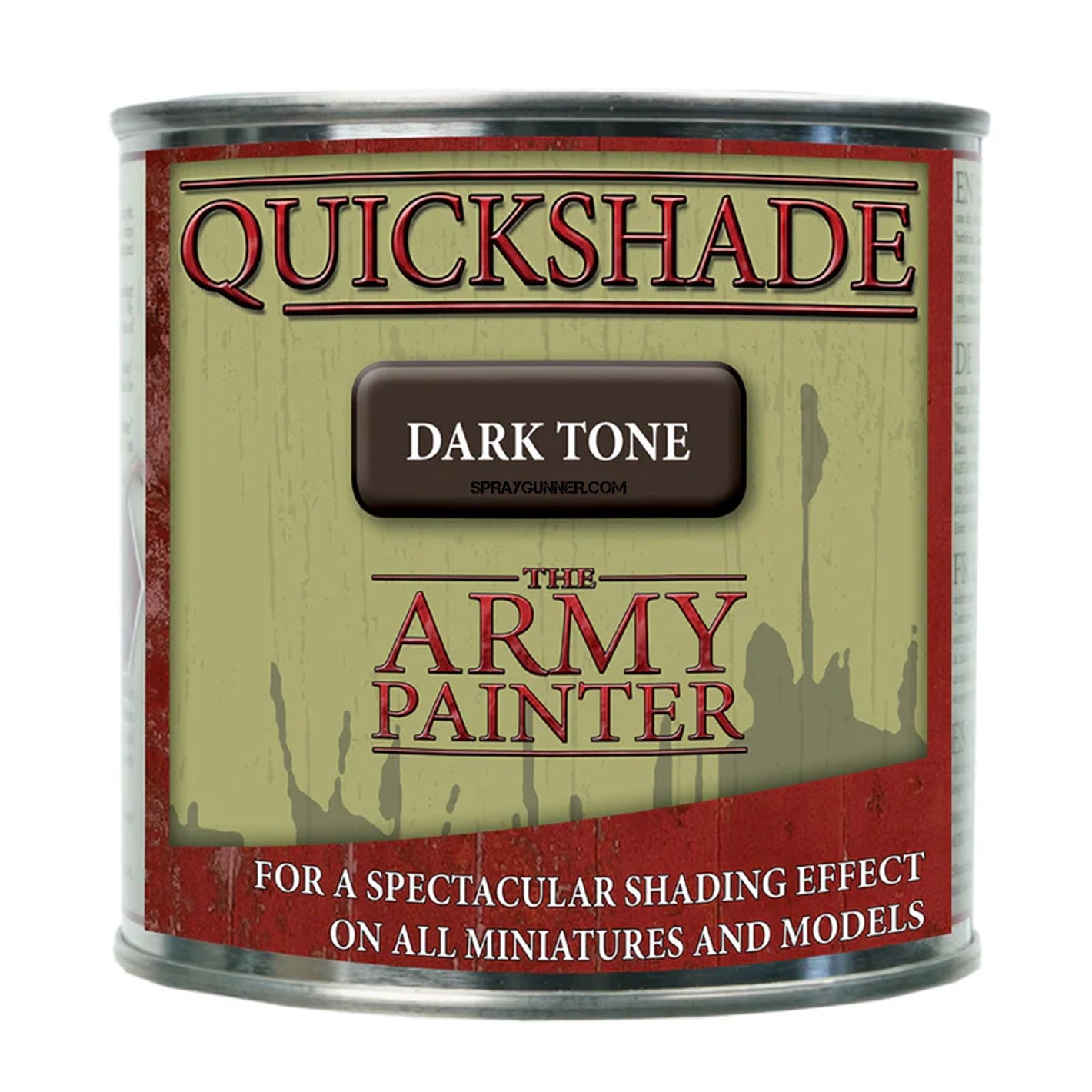THE ARMY PAINTER: Quickshade Dip: Dark Tone