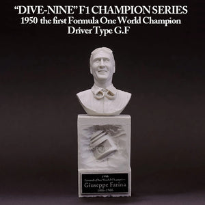 Figure: F1 Champion Series [1950s] "Driver Type G.F." Model Factory Hiro: 1/12scale "DIVE NINE"