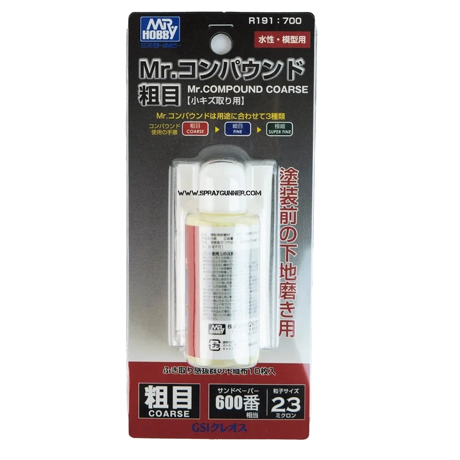 Mr Compound R189 Mr.Hobby R-191 Mr.Compound Coarse - SprayGunner