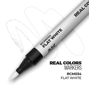 AK Interactive Real Colors Markers - Flat White