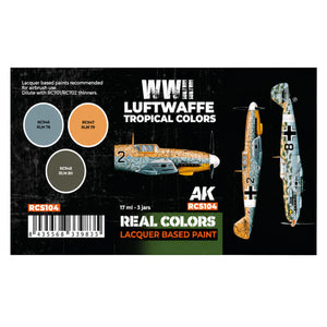 AK Interactive WWII Luftwaffe Tropical Colors – RCS104