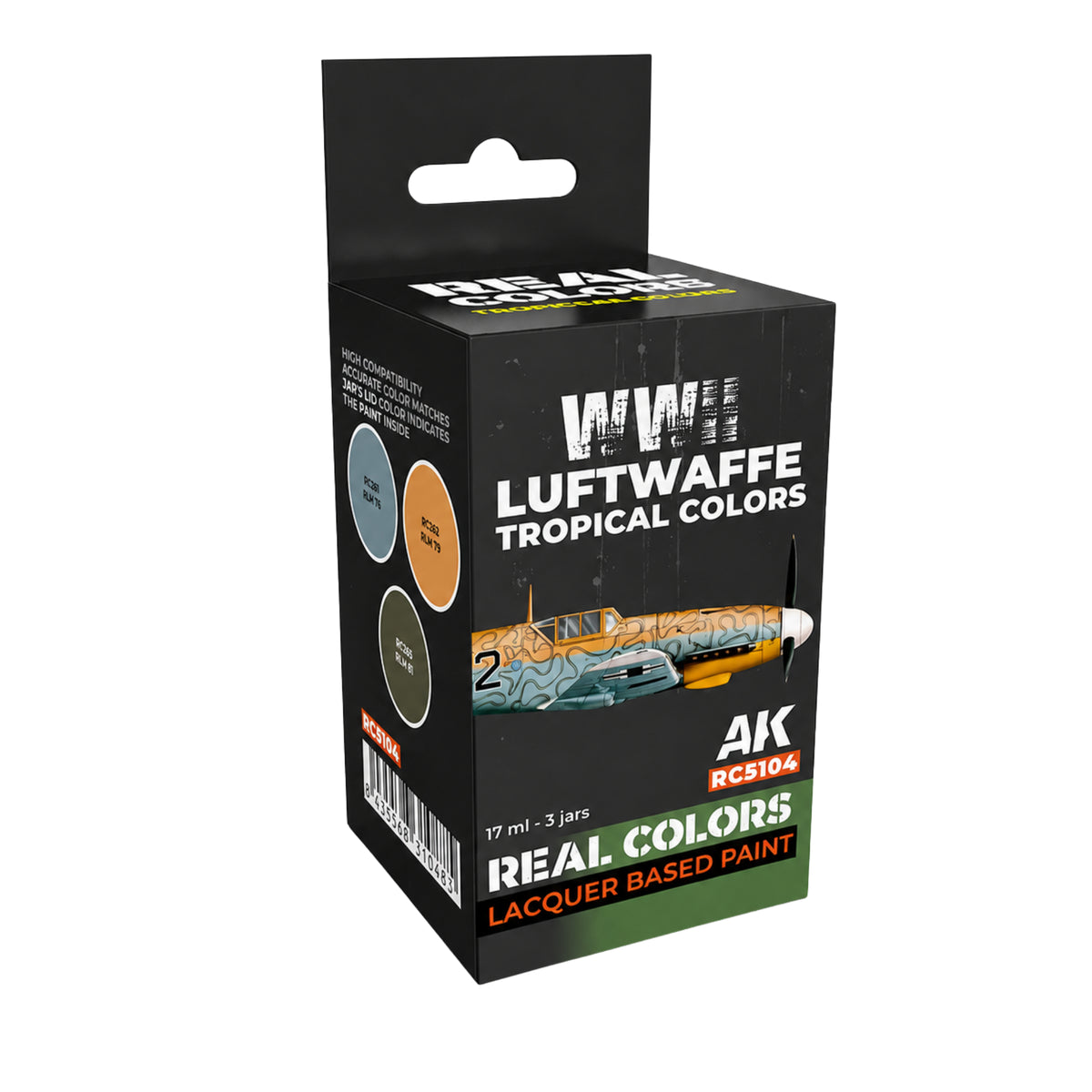 AK Interactive WWII Luftwaffe Tropical Colors – RCS104