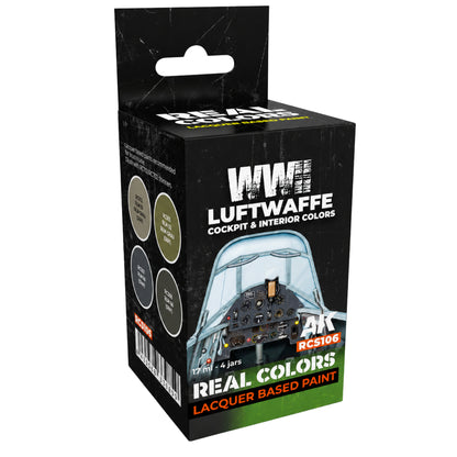 AK Interactive WWII Luftwaffe Cockpit & Interior Colors – RCS106