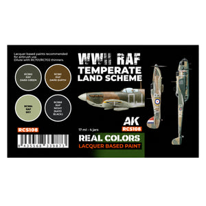AK Interactive WWII RAF Temperate Land Scheme – RCS108