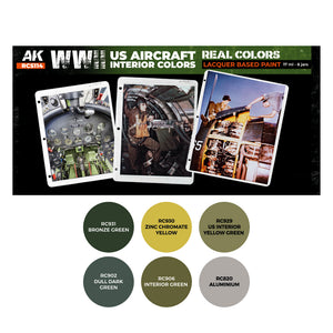 AK Interactive WWII US Aircraft Interior Colors – RCS114