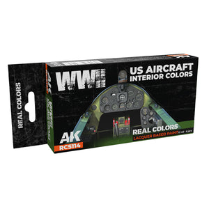 AK Interactive WWII US Aircraft Interior Colors – RCS114