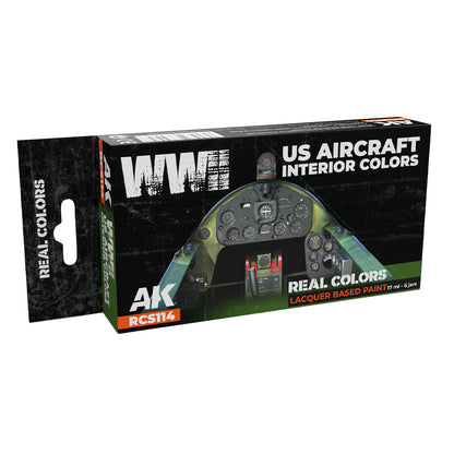 AK Interactive WWII US Aircraft Interior Colors – RCS114