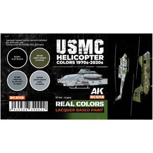 AK Interactive USMC Helicopter Colors 1970s-today – RCS118