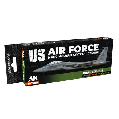 AK Interactive US Air Force & ANG Modern Aircraft Colors – RCS119