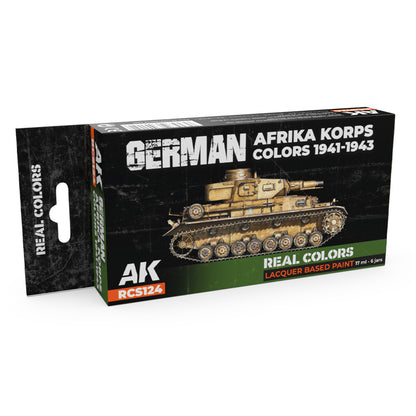 AK Interactive German Afrika Korps Colors 1941-1943 – RCS124