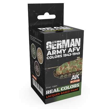 AK Interactive German Army AFV Colors 1943-1945 – RCS125