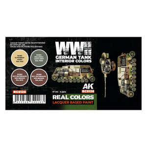 AK Interactive WWII German Tank Interior Colors – RCS126