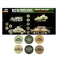 AK Interactive British Army AFV Desert Colors. North Africa and Mediterranean 1940-1943 – RCS127