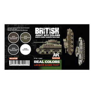 AK Interactive British Army AFV Colors. North-West Europe 1944-1945 – RCS128