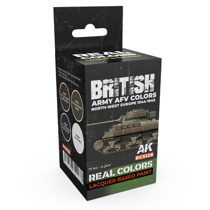 AK Interactive British Army AFV Colors. North-West Europe 1944-1945 – RCS128