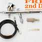 RETURNED GSI Creos Mr. Airbrush Procon Boy PS-289 0.3mm Platinum - SprayGunner