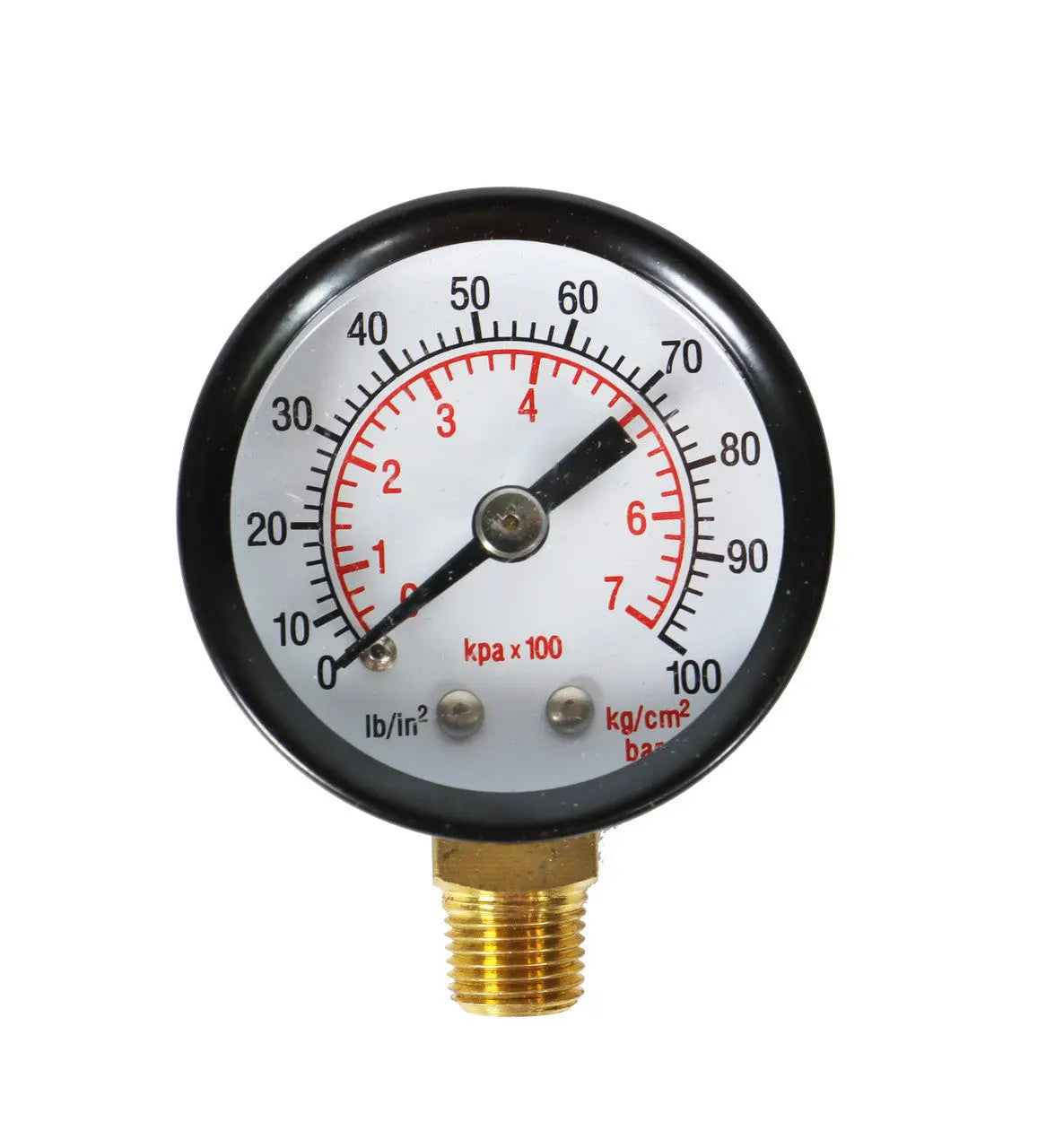 Manómetro de repuesto para regulador de presión de compresor de aerógrafo