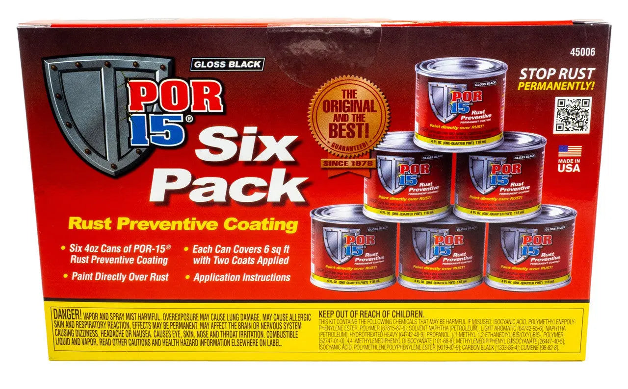 Rust preventive paint gloss black