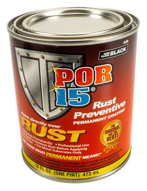 Rust Preventive Coating Semi-Gloss Black - SprayGunner