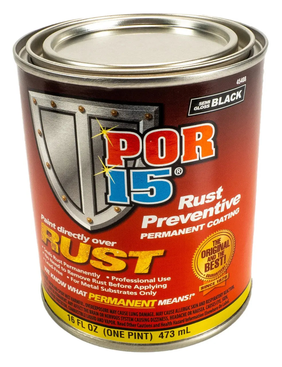 Rust Preventive Coating Semi-Gloss Black - SprayGunner